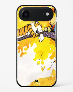 Calvin Hobbes Idyllic Life Glass Case Phone Cover (Apple)