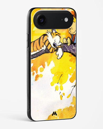 Calvin Hobbes Idyllic Life Glass Case Phone Cover (Apple)