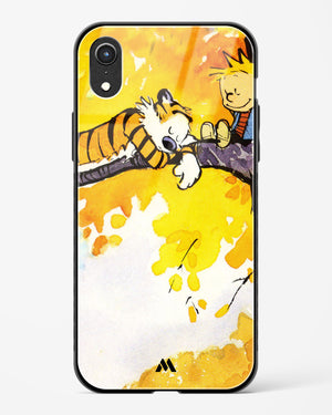 Calvin Hobbes Idyllic Life Glass Case Phone Cover (Apple)