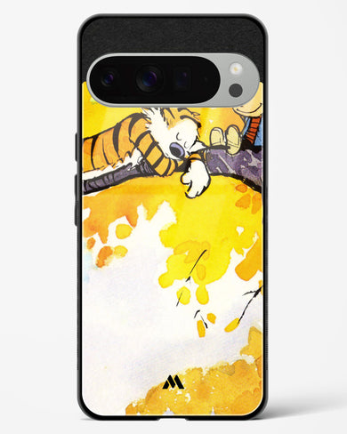 Calvin Hobbes Idyllic Life Glass Case Phone Cover (Google)