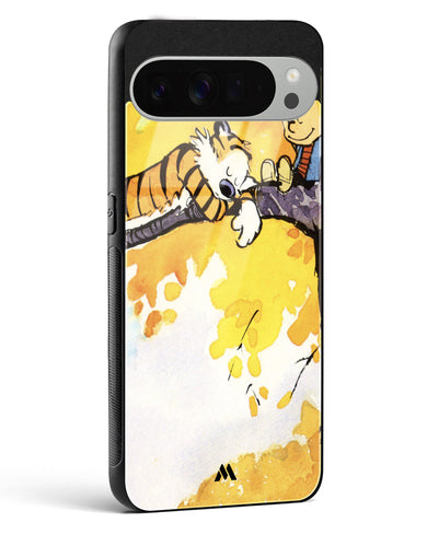 Calvin Hobbes Idyllic Life Glass Case Phone Cover (Google)