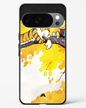 Calvin Hobbes Idyllic Life Glass Case Phone Cover (Google)