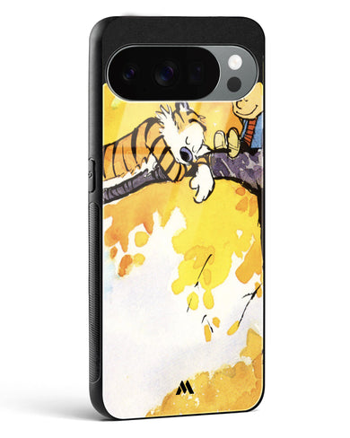 Calvin Hobbes Idyllic Life Glass Case Phone Cover (Google)