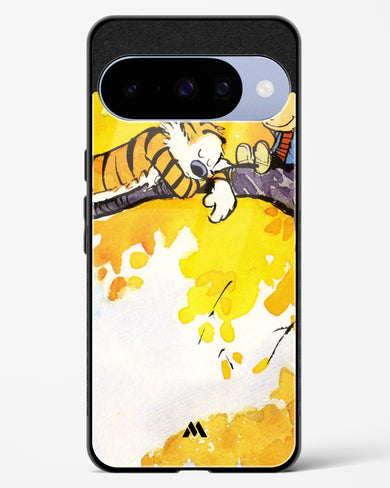 Calvin Hobbes Idyllic Life Glass Case Phone Cover (Google)