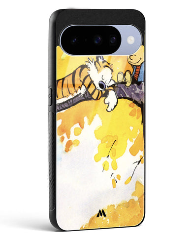 Calvin Hobbes Idyllic Life Glass Case Phone Cover (Google)