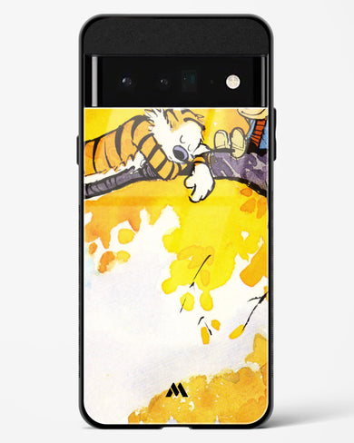 Calvin Hobbes Idyllic Life Glass Case Phone Cover-(Google)