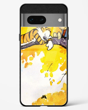 Calvin Hobbes Idyllic Life Glass Case Phone Cover (Google)