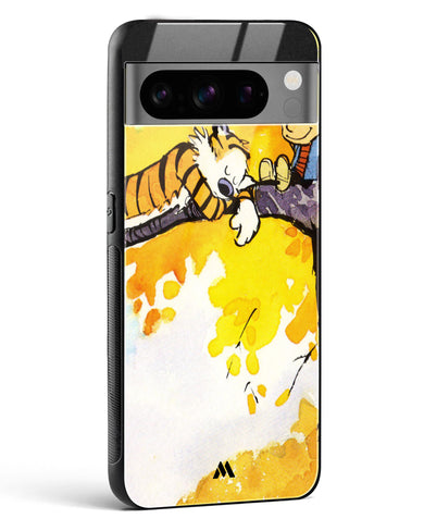 Calvin Hobbes Idyllic Life Glass Case Phone Cover (Google)