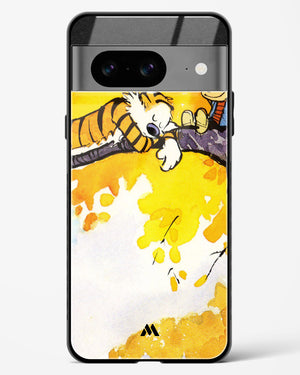 Calvin Hobbes Idyllic Life Glass Case Phone Cover (Google)