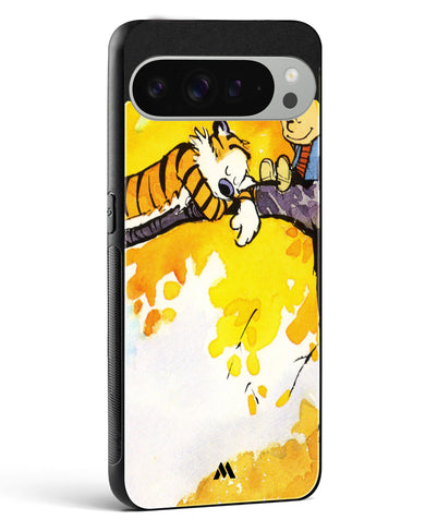 Calvin Hobbes Idyllic Life Glass Case Phone Cover (Google)