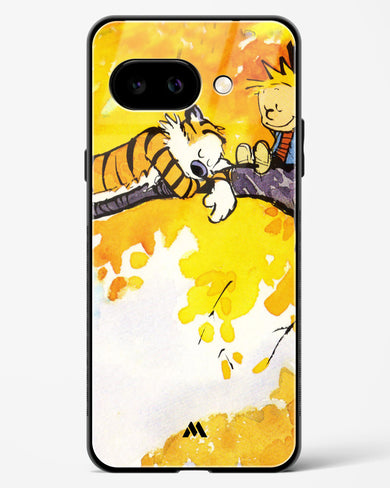 Calvin Hobbes Idyllic Life Glass Case Phone Cover (Google)