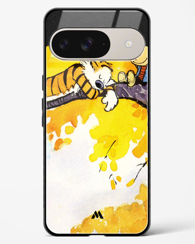 Calvin Hobbes Idyllic Life Glass Case Phone Cover (Google)