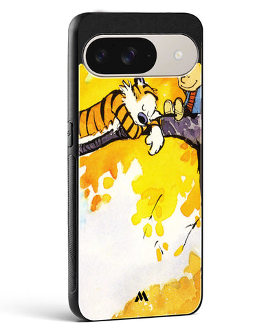 Calvin Hobbes Idyllic Life Glass Case Phone Cover (Google)