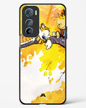 Calvin Hobbes Idyllic Life Glass Case Phone Cover-(Motorola)