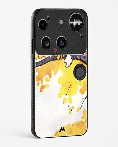 Calvin Hobbes Idyllic Life Glass Case Phone Cover (Nothing)