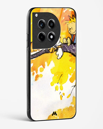 Calvin Hobbes Idyllic Life Glass Case Phone Cover (OnePlus)