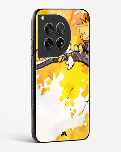 Calvin Hobbes Idyllic Life Glass Case Phone Cover (OnePlus)