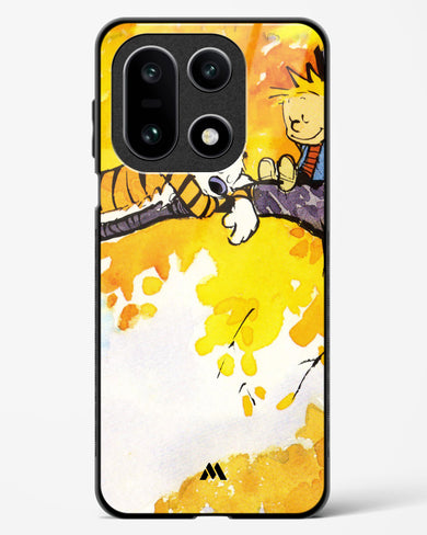 Calvin Hobbes Idyllic Life Glass Case Phone Cover (OnePlus)