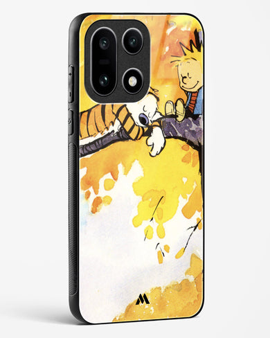 Calvin Hobbes Idyllic Life Glass Case Phone Cover (OnePlus)