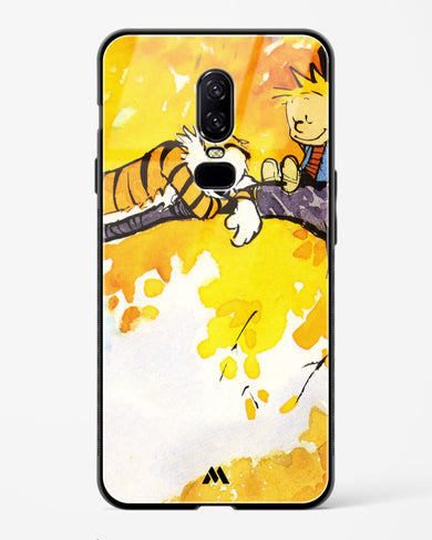 Calvin Hobbes Idyllic Life Glass Case Phone Cover (OnePlus)