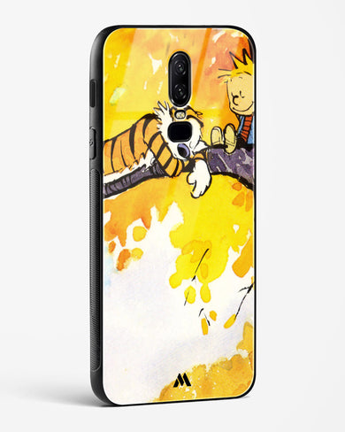 Calvin Hobbes Idyllic Life Glass Case Phone Cover (OnePlus)