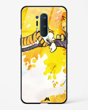 Calvin Hobbes Idyllic Life Glass Case Phone Cover (OnePlus)