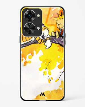 Calvin Hobbes Idyllic Life Glass Case Phone Cover (OnePlus)