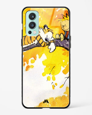 Calvin Hobbes Idyllic Life Glass Case Phone Cover (OnePlus)