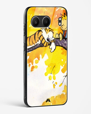 Calvin Hobbes Idyllic Life Glass Case Phone Cover (OnePlus)