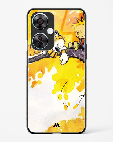 Calvin Hobbes Idyllic Life Glass Case Phone Cover (OnePlus)