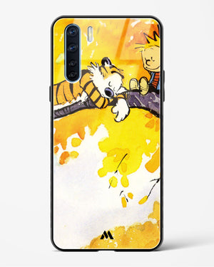 Calvin Hobbes Idyllic Life Glass Case Phone Cover (Oppo)