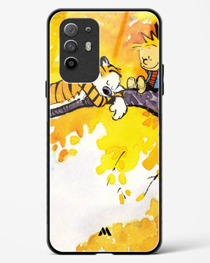 Calvin Hobbes Idyllic Life Glass Case Phone Cover (Oppo)