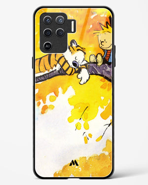 Calvin Hobbes Idyllic Life Glass Case Phone Cover (Oppo)