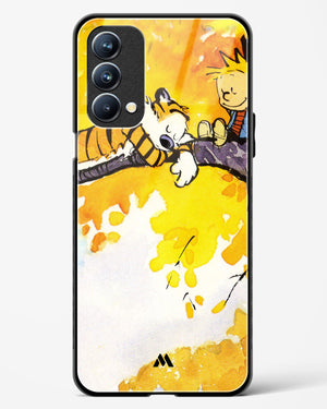 Calvin Hobbes Idyllic Life Glass Case Phone Cover (Oppo)