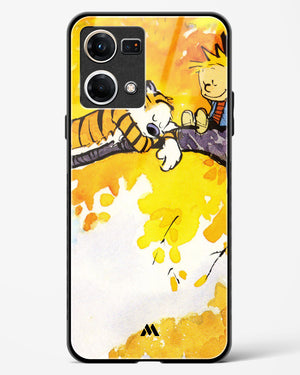 Calvin Hobbes Idyllic Life Glass Case Phone Cover (Oppo)