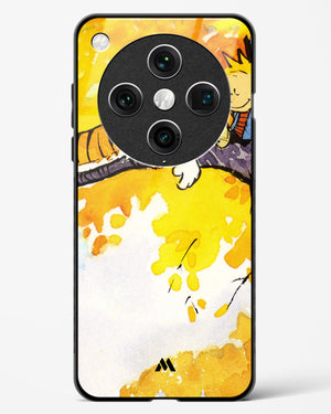 Calvin Hobbes Idyllic Life Glass Case Phone Cover (Oppo)