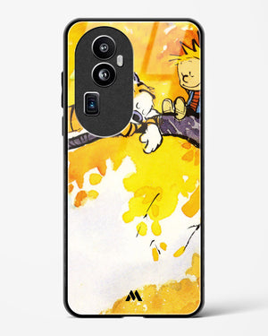 Calvin Hobbes Idyllic Life Glass Case Phone Cover (Oppo)