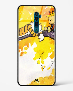 Calvin Hobbes Idyllic Life Glass Case Phone Cover (Oppo)