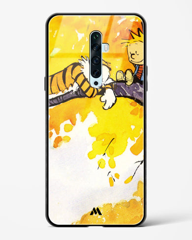 Calvin Hobbes Idyllic Life Glass Case Phone Cover (Oppo)
