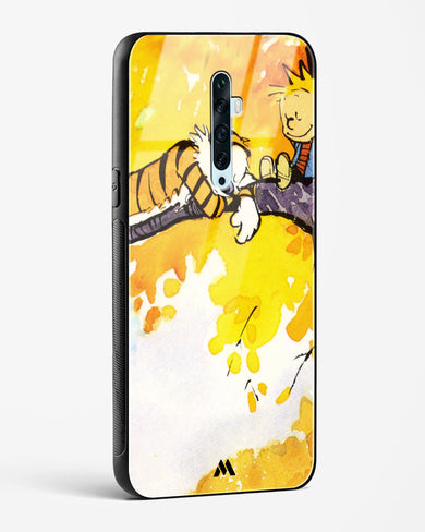 Calvin Hobbes Idyllic Life Glass Case Phone Cover (Oppo)