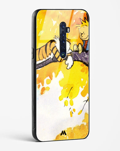 Calvin Hobbes Idyllic Life Glass Case Phone Cover (Oppo)