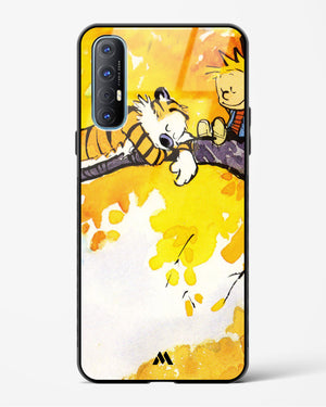 Calvin Hobbes Idyllic Life Glass Case Phone Cover (Oppo)