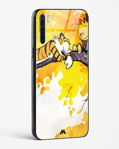 Calvin Hobbes Idyllic Life Glass Case Phone Cover (Oppo)