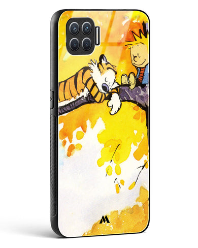 Calvin Hobbes Idyllic Life Glass Case Phone Cover (Oppo)