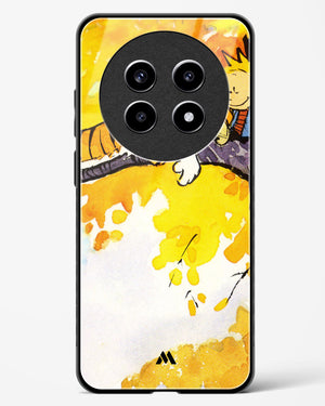 Calvin Hobbes Idyllic Life Glass Case Phone Cover (Realme)