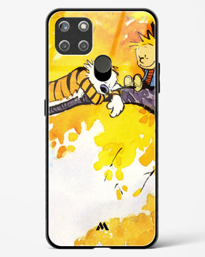 Calvin Hobbes Idyllic Life Glass Case Phone Cover (Realme)