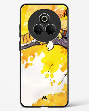 Calvin Hobbes Idyllic Life Glass Case Phone Cover (Realme)