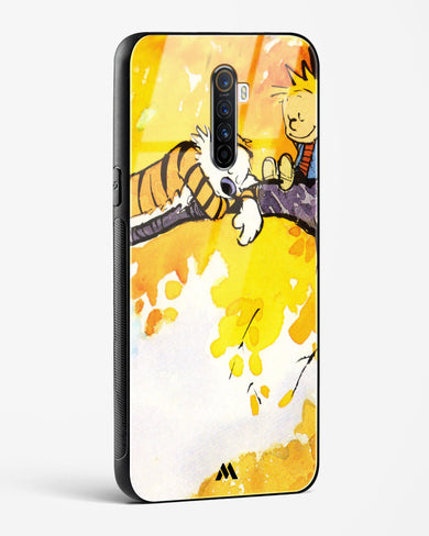 Calvin Hobbes Idyllic Life Glass Case Phone Cover (Realme)