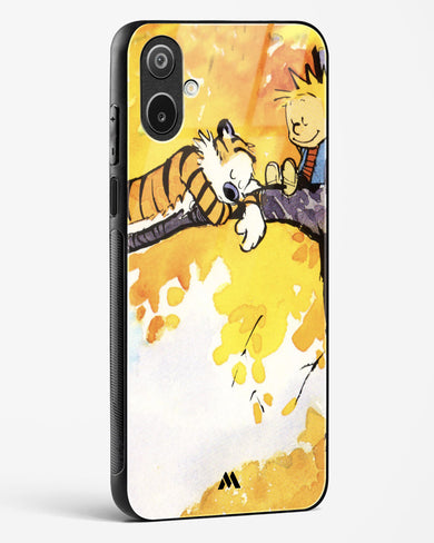 Calvin Hobbes Idyllic Life Glass Case Phone Cover (Samsung)