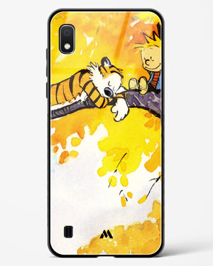 Calvin Hobbes Idyllic Life Glass Case Phone Cover (Samsung)